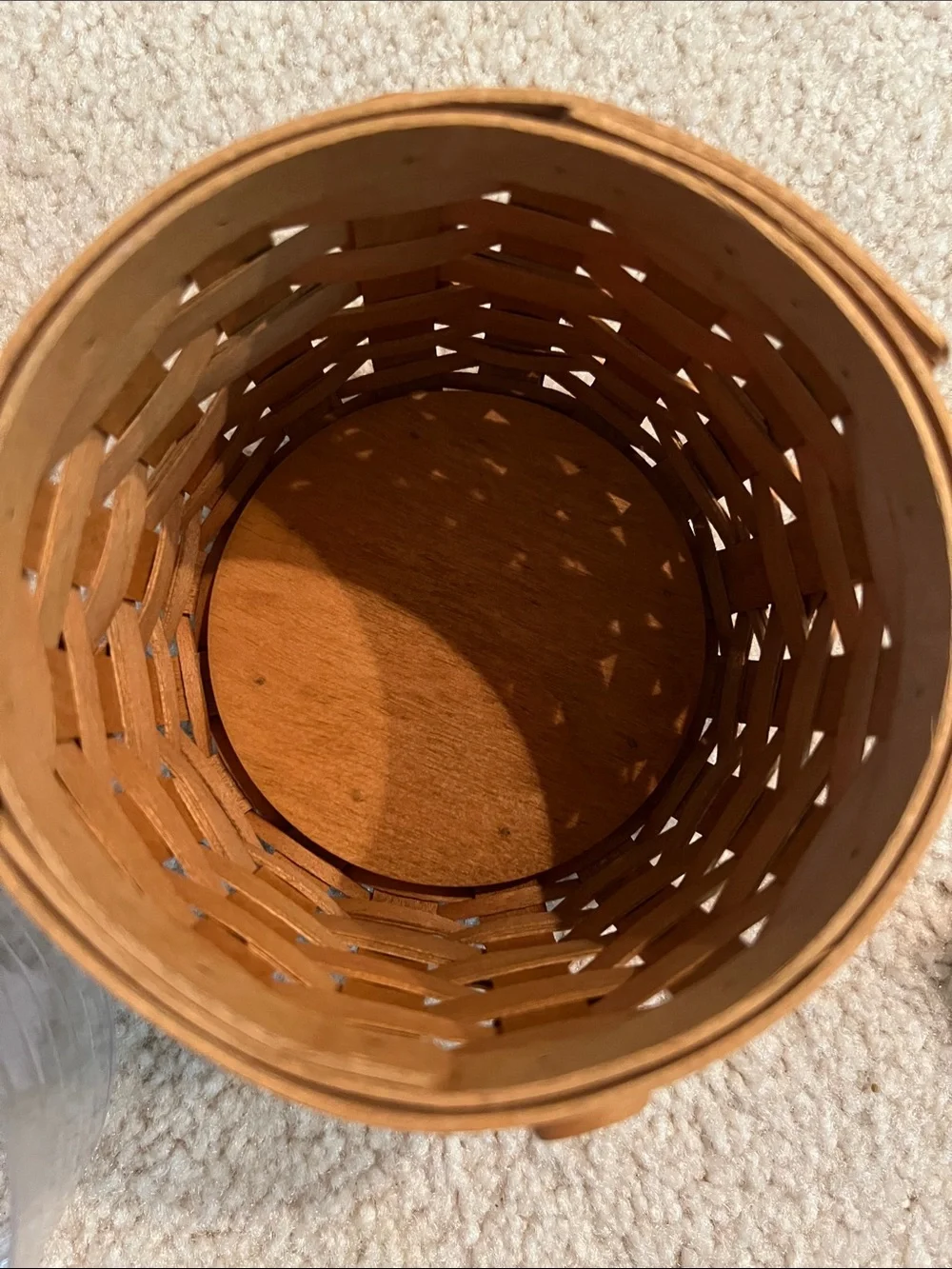 Longaberger 2006 Breast Cancer Basket and Protector -SFH